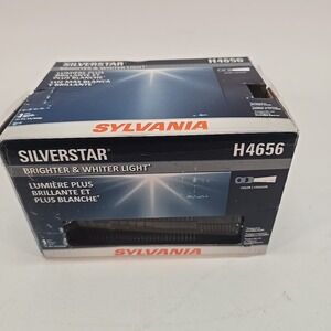 SYLVANIA H4656 SilverStar Sealed Beam – Brighter Halogen Headlight (1 Bulb)